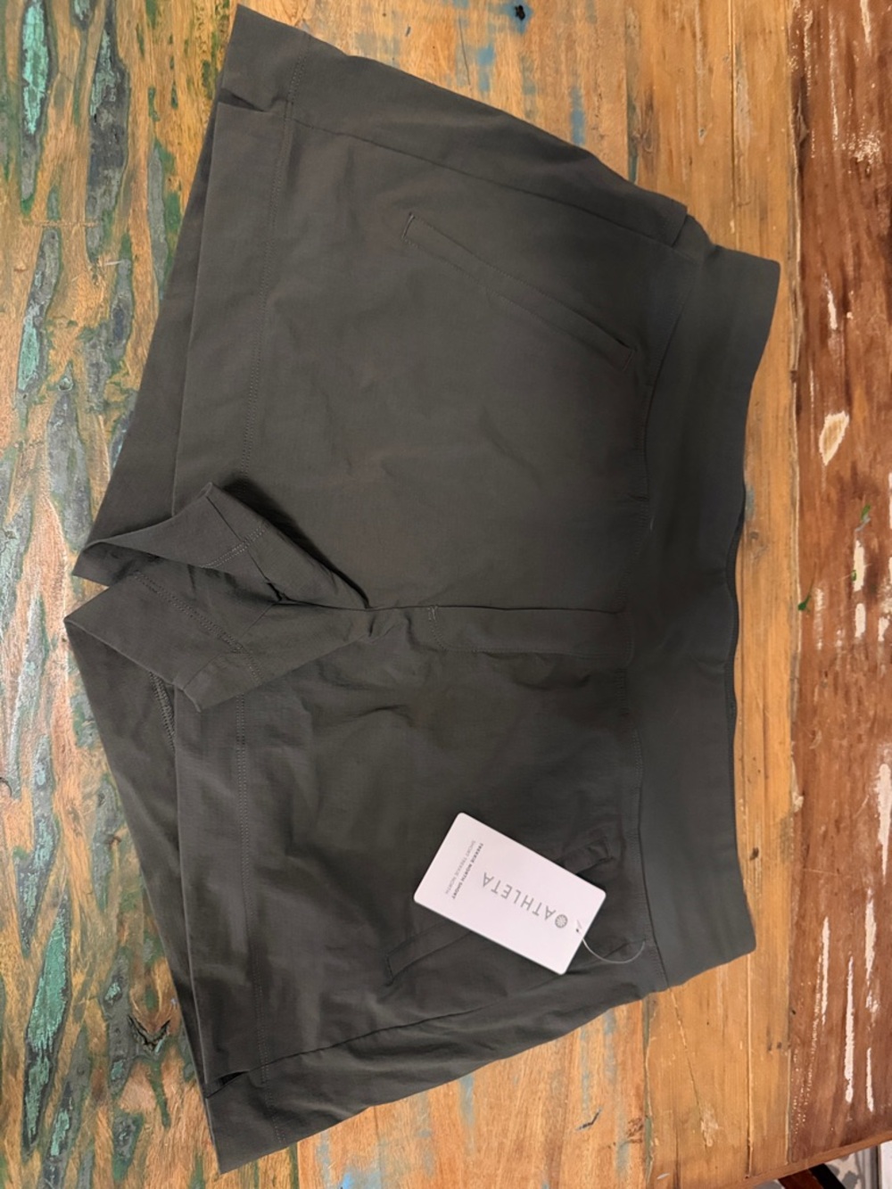 Athleta Olive Green Athletic Shorts